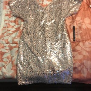 New beaded light pink dress” sold”